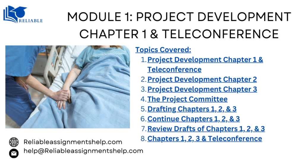 Module 1 Project Development Chapter 1 & Teleconference